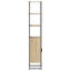 Armoire de salle de bain avec tablette vidaXL Sonoma 12,99 po x 12,99 po x 73,03 po-2065519660