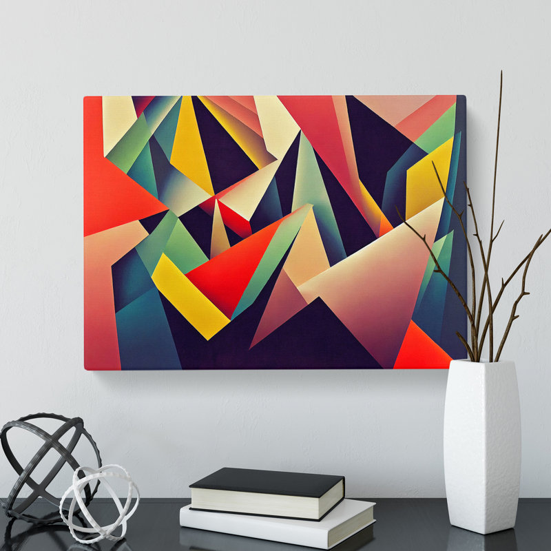 Enticing Modern Abstract - Wrapped Canvas, 40cm H x 60cm W x 3cm D