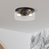 Millman Glass Flush Mount