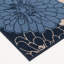 Tapis intérieur / extérieur en polypropylène tissé à la machine Rectangle Asaro-1800922333
