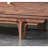Light Luxury Storage Walnut Colored Buffet Table