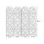 4 Panels Solid Wood Oil Painting Canvas Folding Room Divider