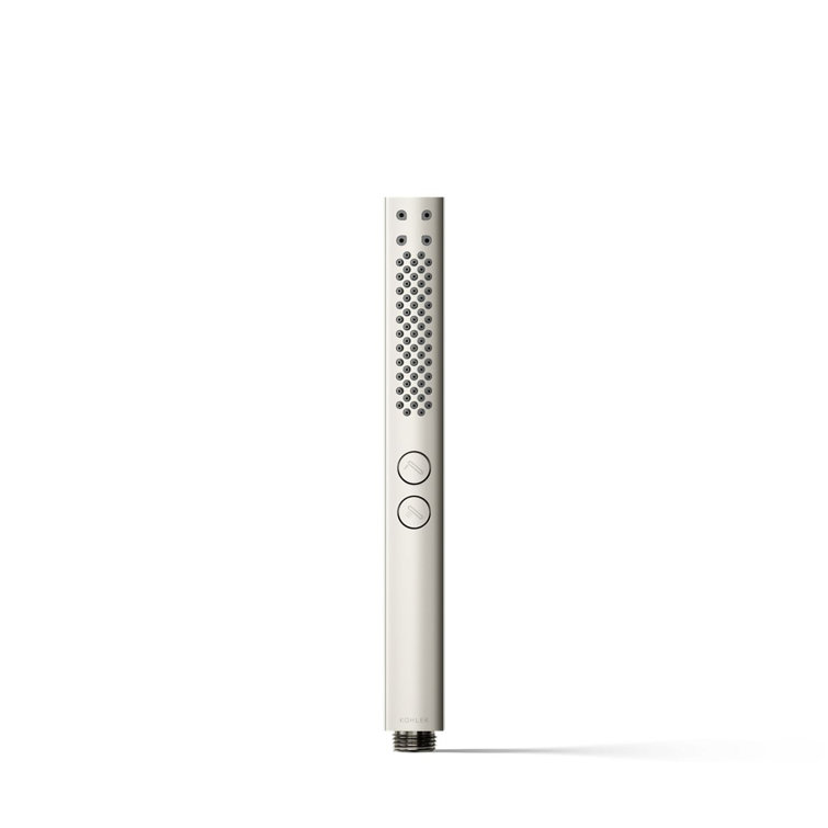 Shift + Square Two-Function Handshower, Multi-Function Handheld Shower Head, 2.5 GPM