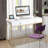 Ebinum Metal Base Writing Desk