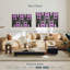 Guitare acoustique mauve-108148968