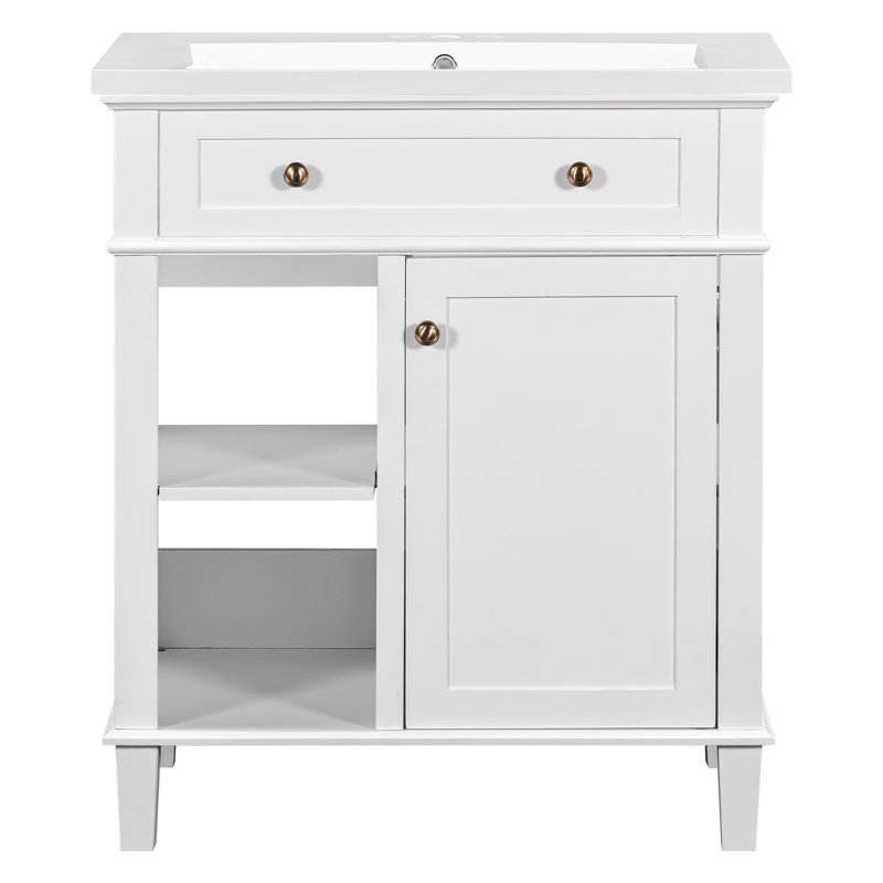 Ensemble de meuble-lavabo simple 30 po avec plateau Rieko
