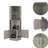 8 Gray Bar Cabinet With Functional Shelving System For Beverage Display And Organized Storage-1444216727