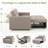 Dharius 48.5" Convertible Sofa Bed 3-in-1 Upholstered Reclining Sleeper Sofa Couch Bed with Cushions-256840710