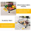 79.2cm H x 40cm W Utility Cart with Wheels