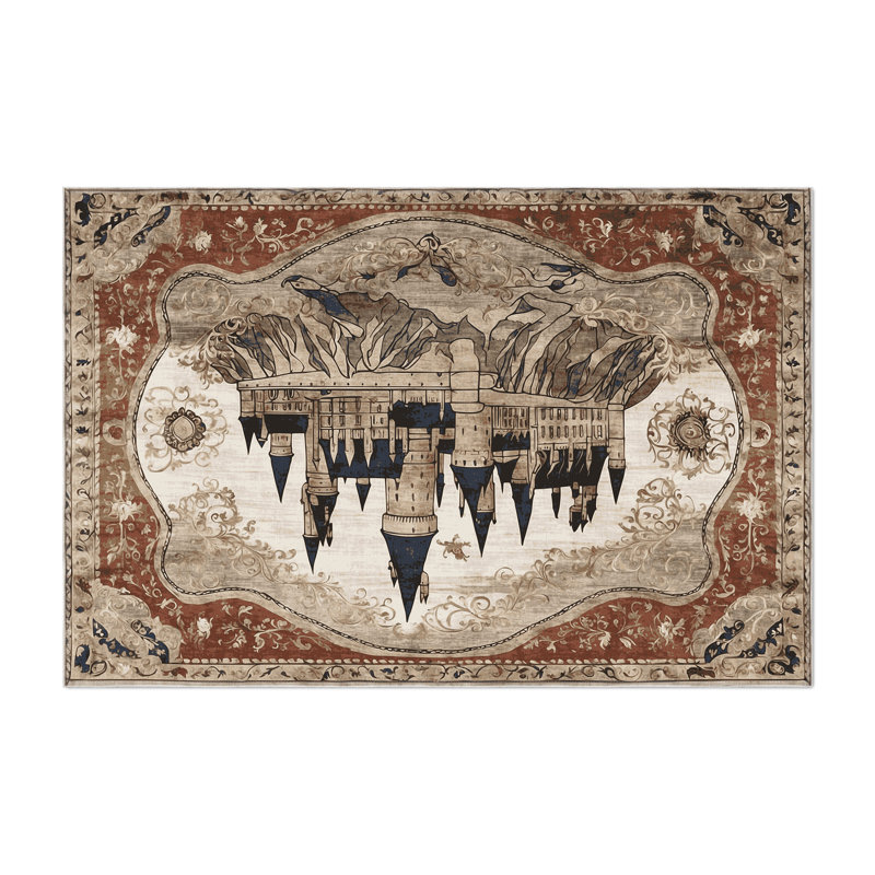 Citadel’S Grace Indoor And Outdoor Area Rug, Rectangle 8' x 10'