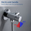 Bidet à main pour la toilette Bidet rond avec robinet pour toilette-79166016