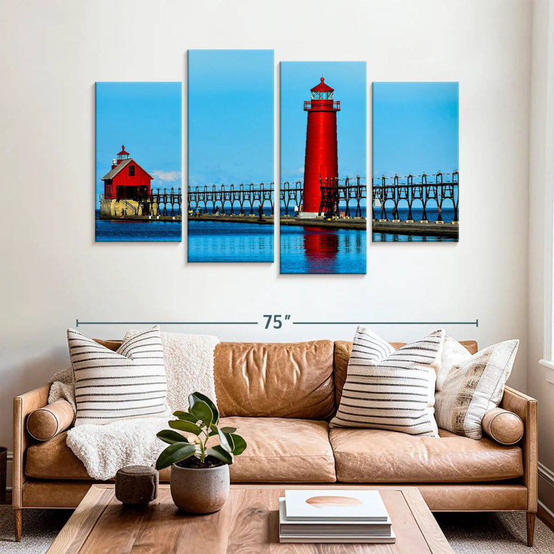 Phare Aletra Grand Haven, H 42 po x l 68 po