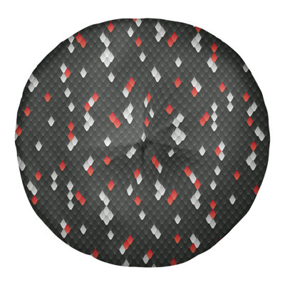Coussin de plancher à échelle serpent