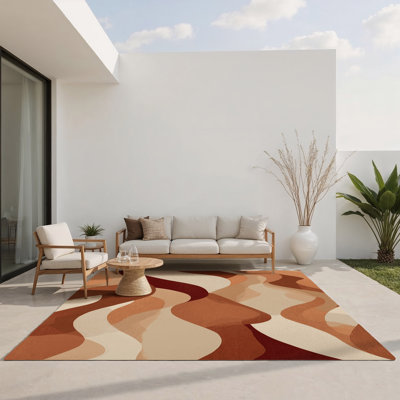 Tapis intérieur et extérieur Skyline Glow