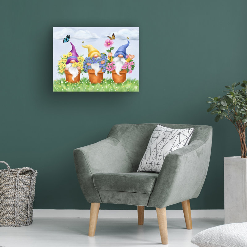 Art sur toile, ginomes bolognais, bolologia, 14" H x 19" W