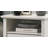 Elettra 22"W White 2-Drawer Nightstand Bedside Table With USB Charging  Ports