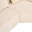 Canapé modulaire incurvé recouvert de chenille avec siège profond 29,5 po Felip-115323745