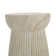 Kaiden Travertine Lightweight Concrete Side Table
