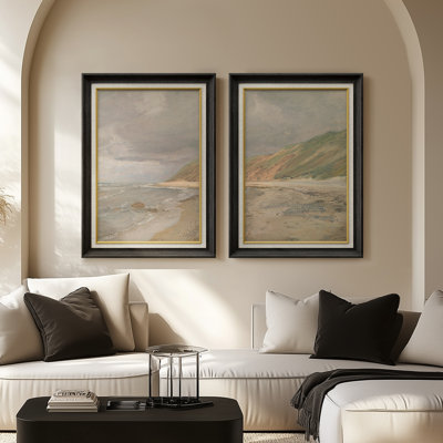 Set of 2 Premium Framed Art Artworks on Premium Canvas with 26"x36" Frame