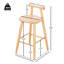 Ensemble de 2 tabourets de bar Grove