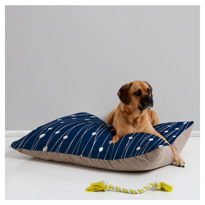 Coussin de chien enchevêtré Heather Dutton