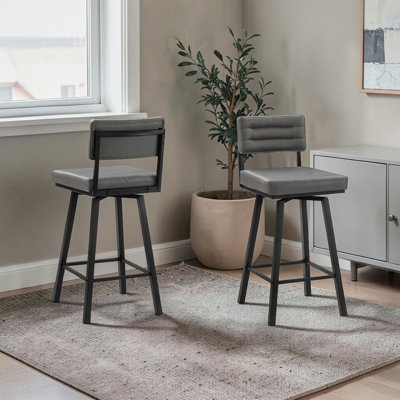 Ensemble de 2 tabourets pivotants Kingsgate