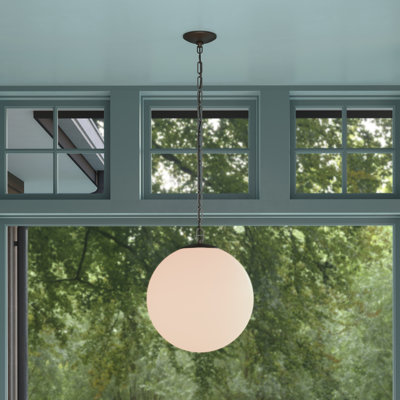 Luminaire suspendu 1 lumière 15,75 po Marbelle