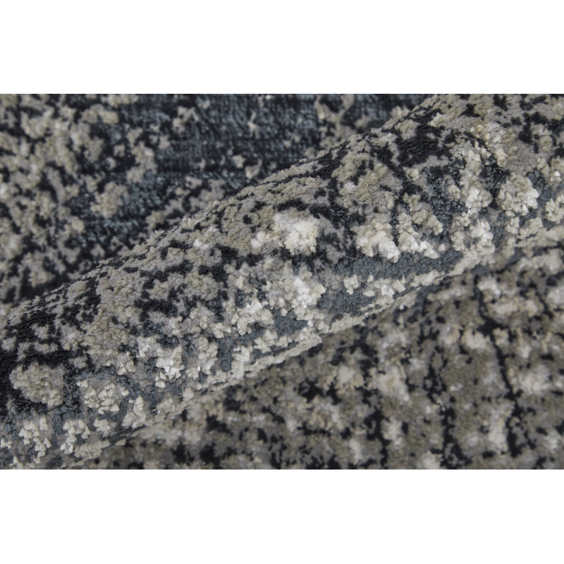 Rolfes Performance Abstract Indoor Rug, Runner 2'10" x 10"
