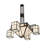 20 - Light Dimmable Geometric Chandelier
