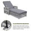Chaise longue d'extérieur avec coussins-1488349920