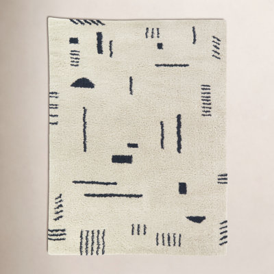 Morin Geometric Shag Rug