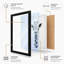 Giraffe Portrait Modern - Framed Print-1241652174-1241652168