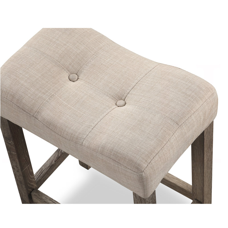 Ensemble de salle à manger à hauteur de comptoir 3 pièces en bois, taupe, Taupe
