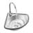 Stainless Steel  Triangle Bathroom Sink