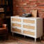 Commode de chambre en rotin 6 tiroirs-726385272