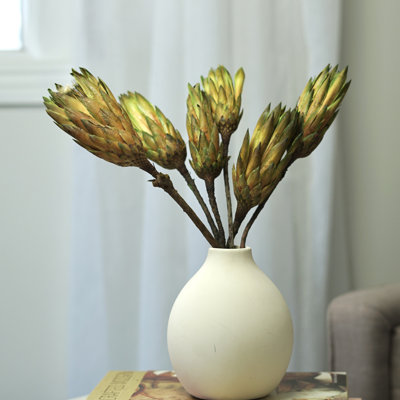 Pot à fleurs artificiel Protea