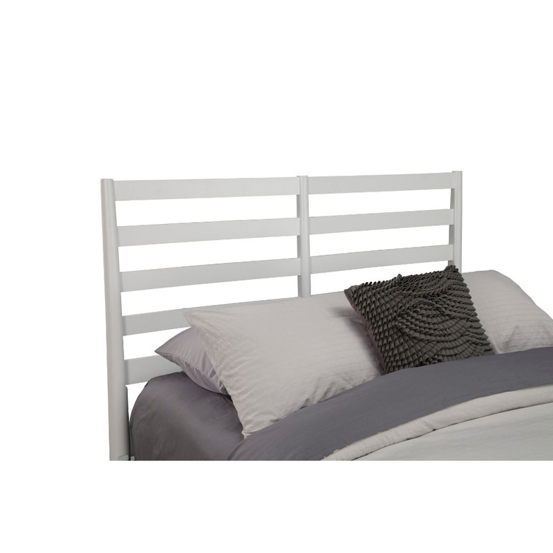 Lit standard en bois Lamphere, Double