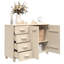 Hardev 113cm Solid Wood Sideboard-226133111