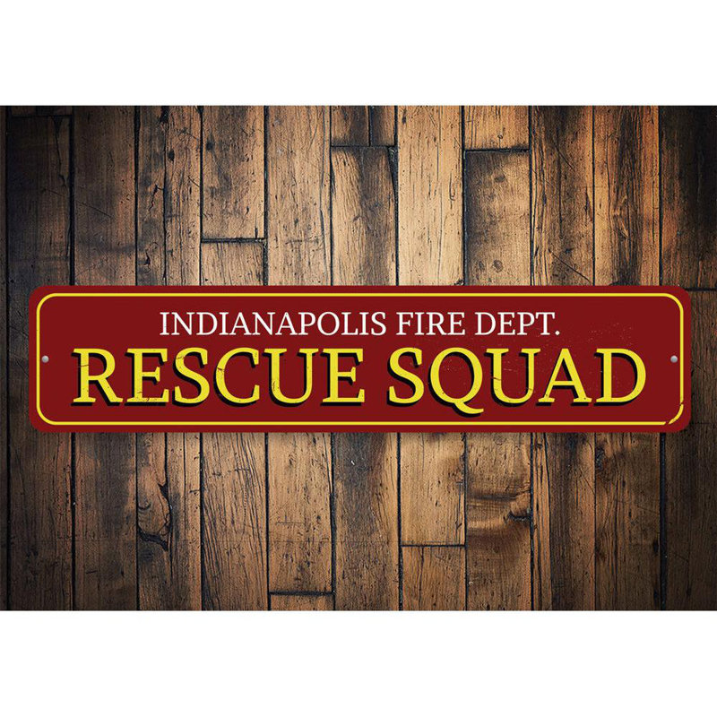 Enseigne de secours en aluminium, H 6 po x l 24 po x P 0,06 po, Oui