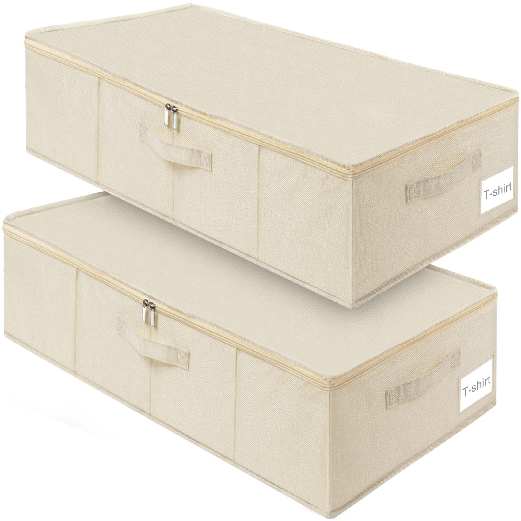 Latitude Run® Fabric Underbed Storage Set Wayfair