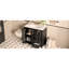 Meuble-lavabo de 36 pouces avec deux portes à fermeture douce, des tablettes réglables et trois tiroirs