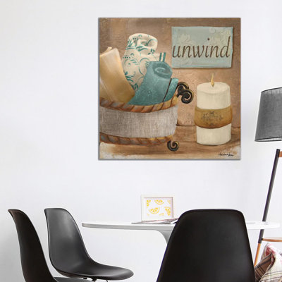 Unwind by Hakimipour-Ritter - Wrapped Canvas Painting