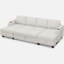 Anjana Chenille Storage Sofa Modular Sectional Sofa Bed With Removable Cushion Cover-444914740