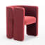 Fauteuil d'appoint en tonneau large de 24 po Jaimyn-1033727574