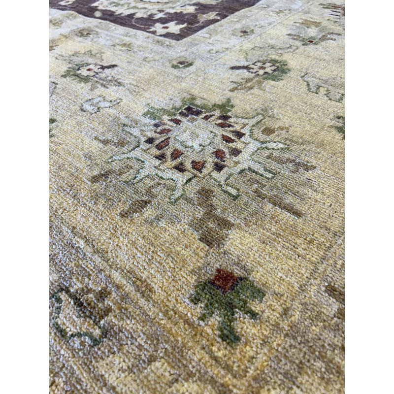 Tapis brun 12 x 14,6 Chobi Peshawar 6712
