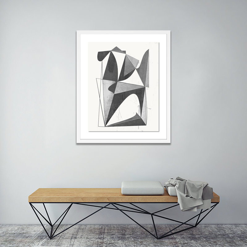 M9V2 Print by Bangbouh Studio, White, 24" H x 20" W x 1.5" D