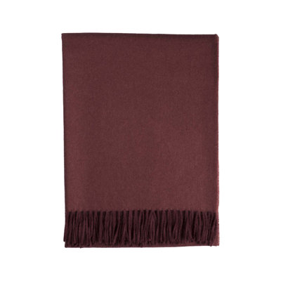 Alpaca Throw with Fringe