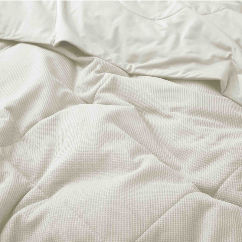 Couverture pour lit Peace Peace, Crème, Queen