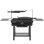 Barbecue au charbon à foyer ouvert modulaire Firecraft® Series avec surface de cuisson noire de 480 po²