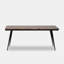 Teak Metal Base Dining Table-28208397